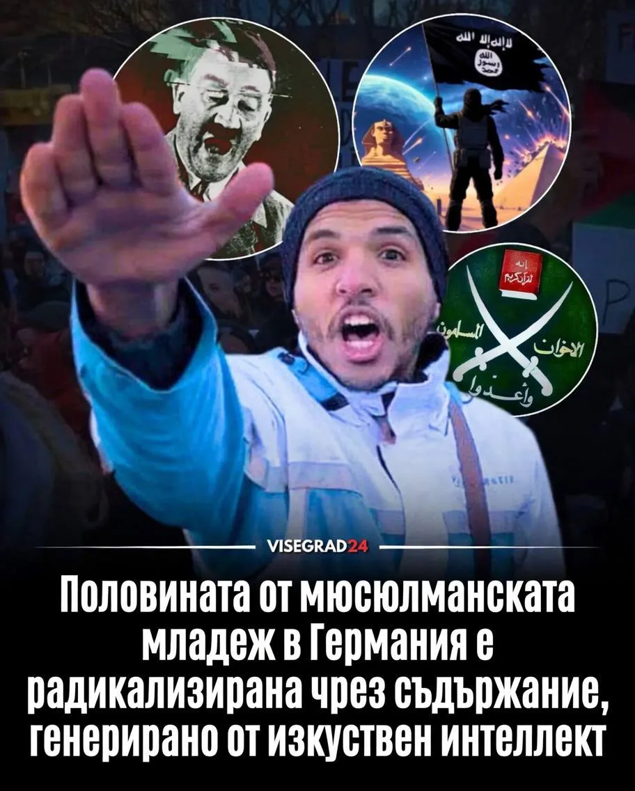 AI-генерирано съдържание и радикализация на мюсюлманската младеж в Германия