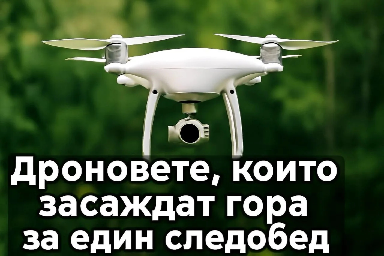 Дрон, който засажда гора – илюстрация към статията